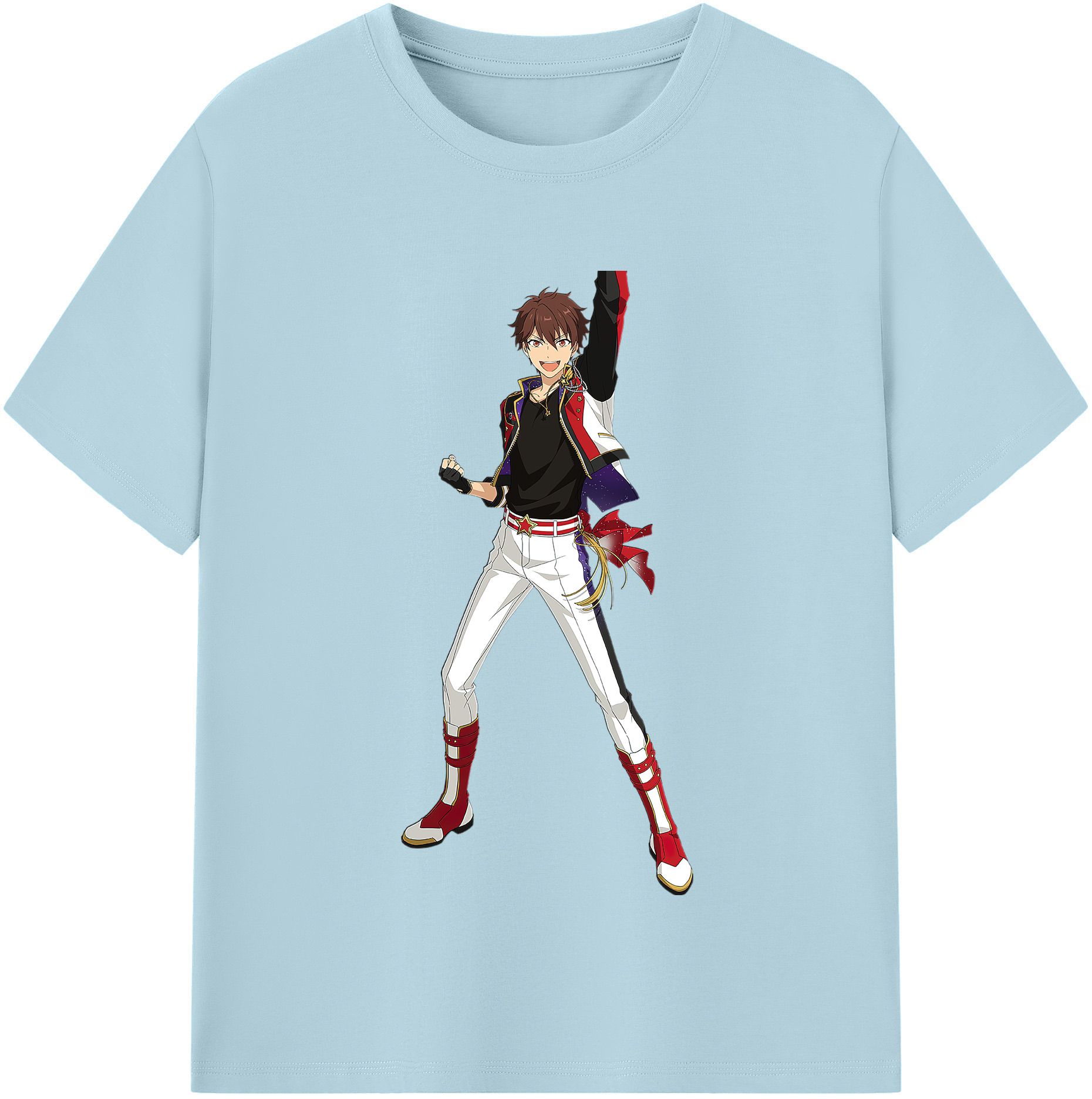 （画像用） あんさんぶるスターズ! Ensemble Stars 綿100％半袖Tシャツ（フロントプリント）